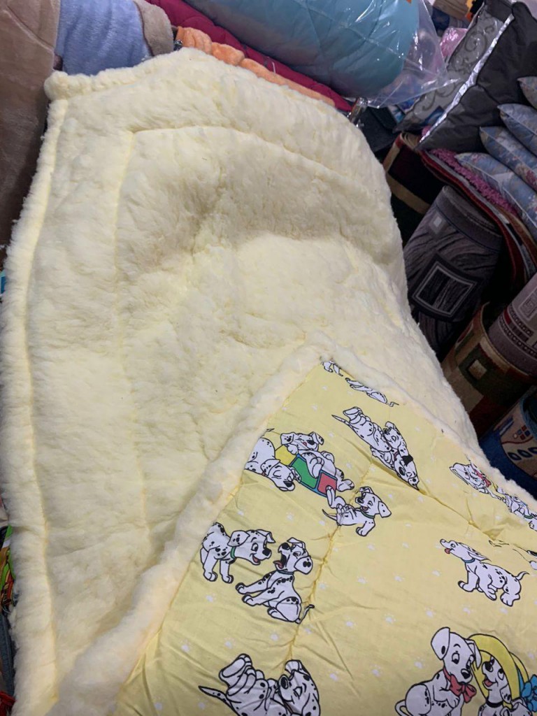 Одеяло детское овчина открытая